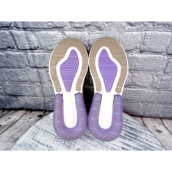 Nike Air Max 270 Sail Space Purple Women 6 Used No Box - Picture 8 of 10